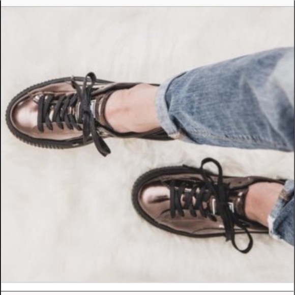 creepers puma metallic creepers puma metallic